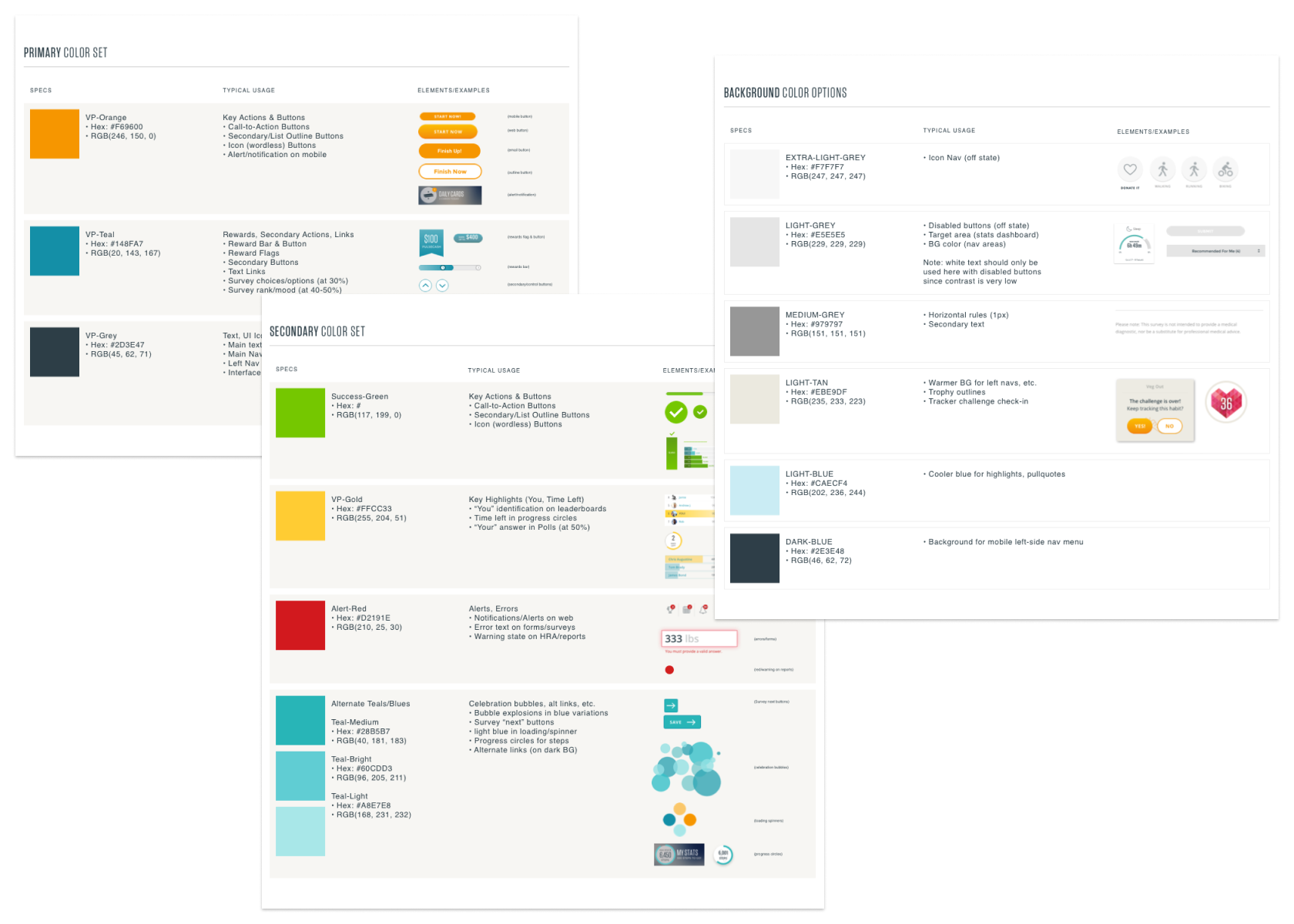 The original color system, resolved into sensible relationships and styles.